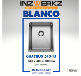 Blanco Quatrus 340-IU Stainless Steel Sink